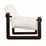 Chenille Accent Chair Beige