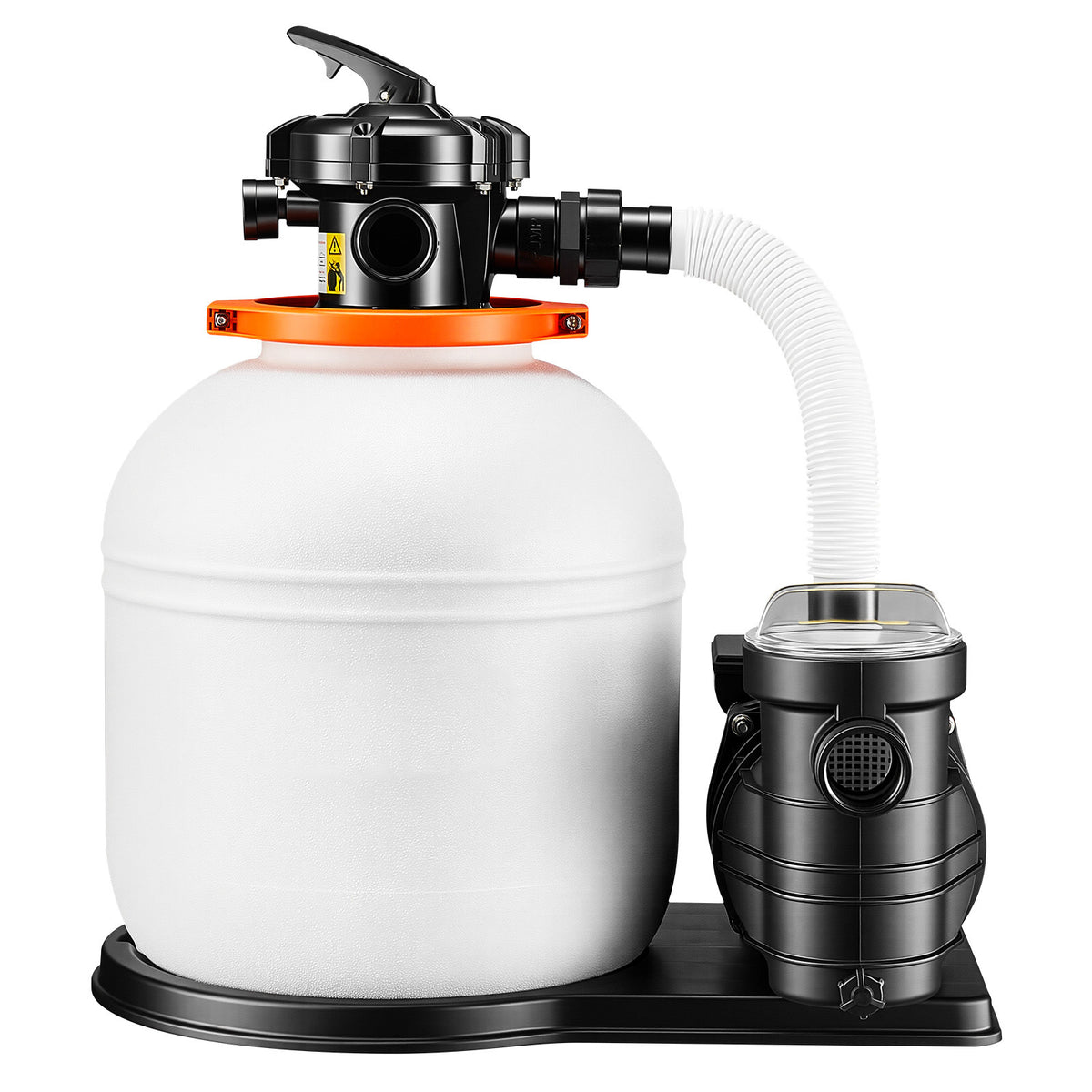 16" Sand Filter Pump 0.75 HP 4400 GPH Above Ground Pool