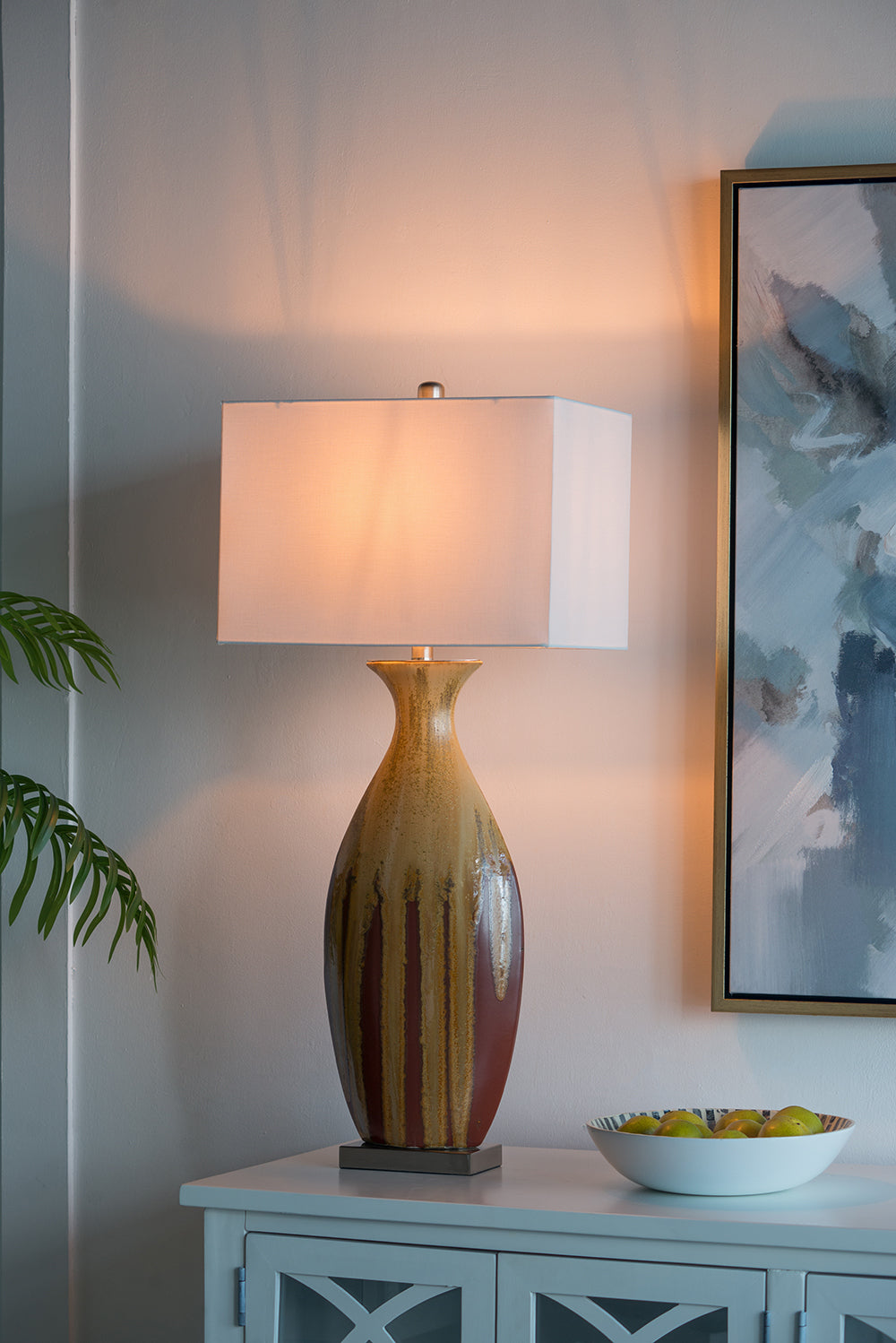 Ceramic Table Lamp 16x10.5x36 inch