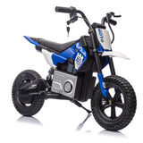 24V Kids Ride On Electric Toy Motocross Motorcycle,200W High Speed Hub Motor,Rea