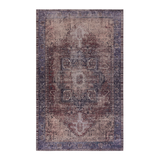 MAVAL Burgundy Washable Rug 36*24 inch Doormat Rug (Burgundy, 36*24 inch)