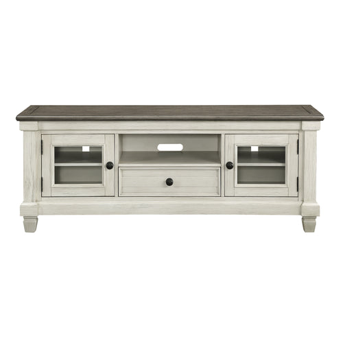 Wooden TV Console Table with Drawer Storage Cabinets