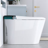 Modern Smart Toilet with Bidet Built In with Foot Kick