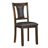 Wood Dining Set Walnut