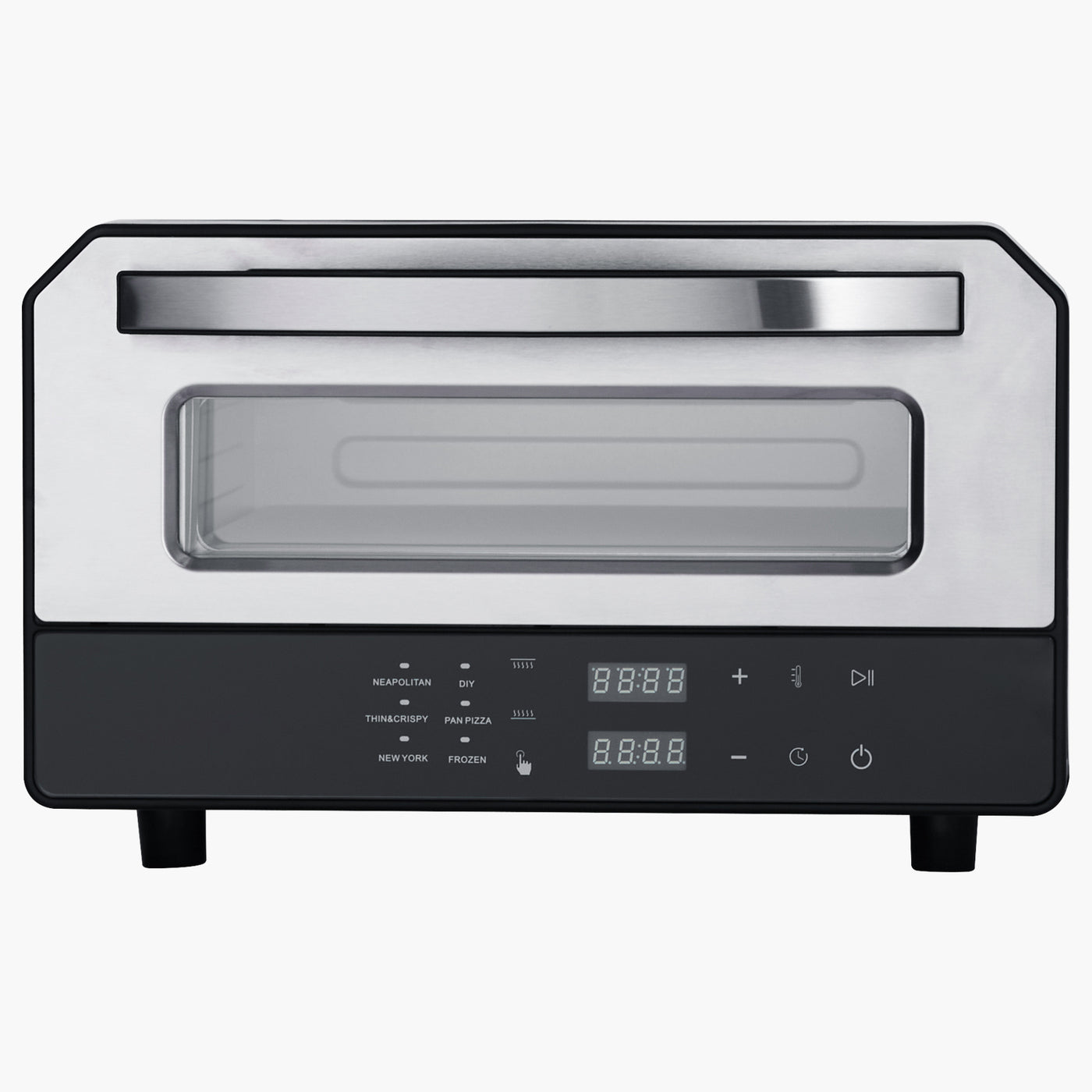12 Inch Electric Pizza Oven with Pizza Stone 750℉ Max Temp Pizza Maker