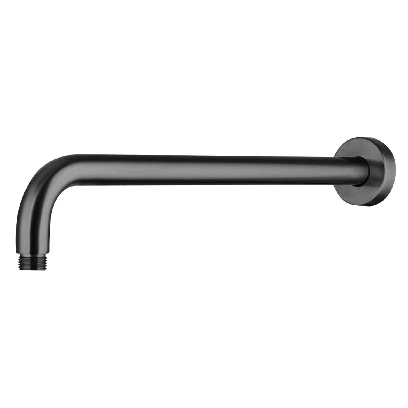 Matte Black 16" Shower Arm Stainless Steel Rust-Resistant