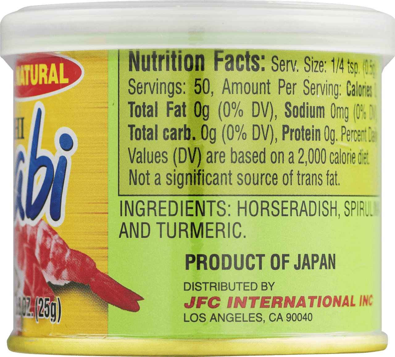 Hime Powdered Sushi Wasabi (10x0.88 OZ)-6