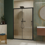 48.in W x 72.in H Single Sliding Shower Door