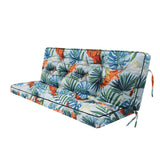 71x40 in Waterproof Porch Swing Cushion 4 in Thick Bench Pad