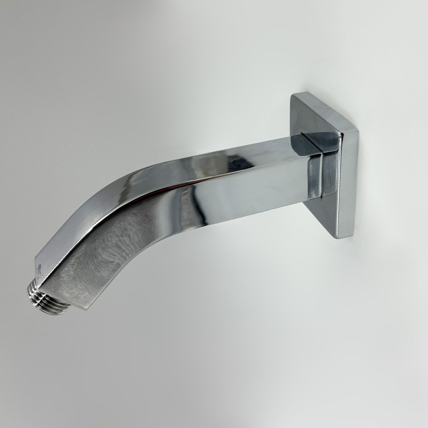 Square Shower Arm Wall Mount 1/2 NPT Tapered Threads