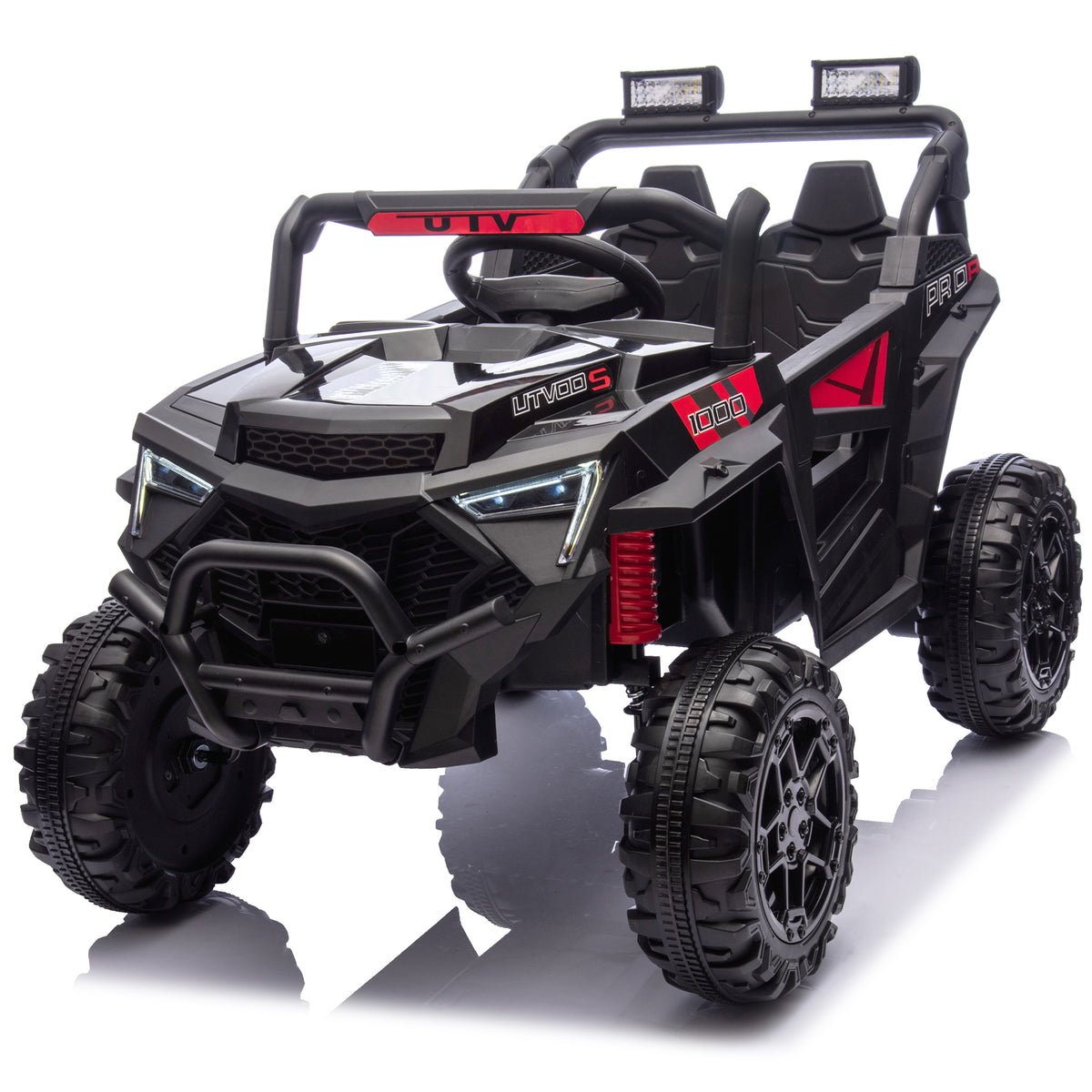 24V 400W Kids Ride On Electric UTV W/Parents Remote Control,Four-Wheel Suspensio