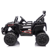 12V 2WD Kids Ride On UTV W/ 2.4G PC,Anti-Collision Bar,High Chassis,Anti-Slip Wh