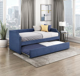 Daybed with Trundle Wood Blue