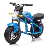 24V300W Kids Ride On XL Electric Toy Muscle Motorcycle,High-Speed Hub Motor,14''