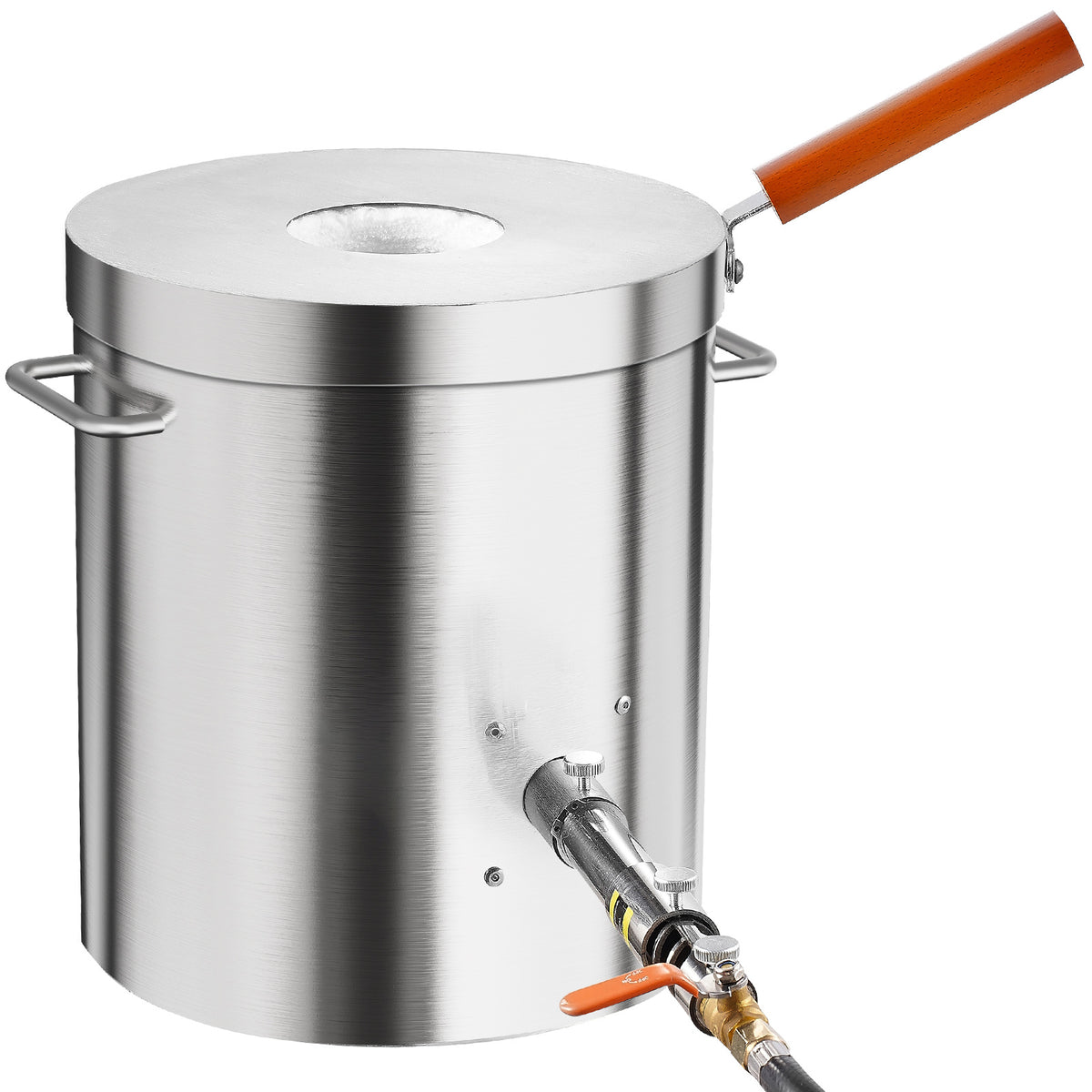 Propane Melting Furnace Kit 8KG/18lbs with Crucible Tongs Metal Smelting