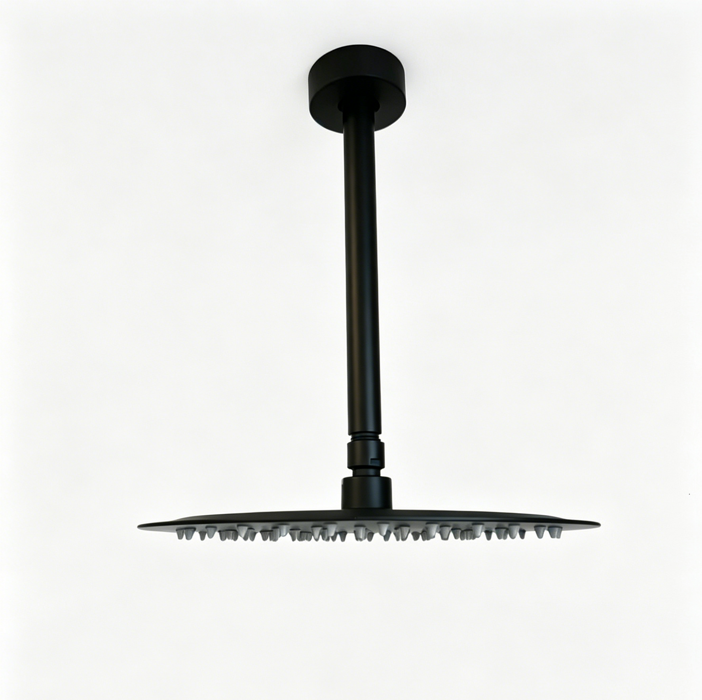 10" Matte Black Rain Shower Head 304 Stainless Steel