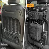 17515 Rigid Molle Panels For Vehicles Truck Mount Rack Panel Tactical Seat Back