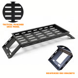 Black Rear Trunk Cargo Rack Basket Tray For 2007-2026 Jeep Wrangler JK JL