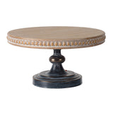 Wooden Display Stand 14" x 7.5" Beaded Trim