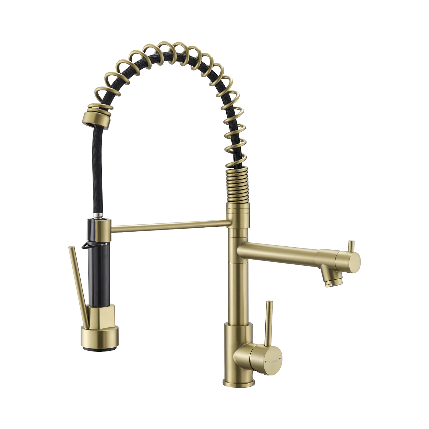 Stainless Steel Commercial Kitchen Faucet Pull Down Sprayer