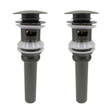 Stainless Steel Pop Up Drain Stopper for Vessel Sink Vanity