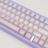 Aesthetic Sky Design Keycaps and Mechanical Keyboard