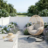 Metal Outdoor Chair Natural
