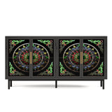 60.3 "Decorative Cabinet with 4 doors