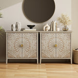 2 Door Cabinet, American Furniture, Suitable for Bedroom, Living Room, Study