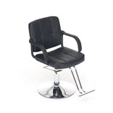 Barber Chair for Hair Stylist- 360° Swivel, Adjustable Height
