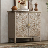 2 Door Cabinet, American Furniture, Suitable for Bedroom, Living Room, Study