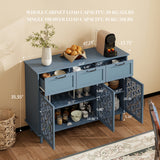 3 Door 3 Drawer Cabinet for Bedroom Living Room Study