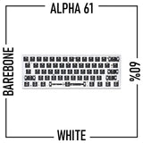 Alpha 61 - 60% Wireless Mechanical Keyboard Barebone Kit