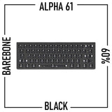 Alpha 61 - 60% Wireless Mechanical Keyboard Barebone Kit