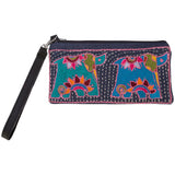 Amarasti Embroidered Wristlet