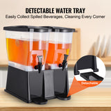 Beverage Dispenser, 3 Gallon x 2 Drink Dispensers for Parties