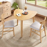 Engineered Wood Dining Set Natural