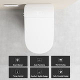 Unique Smart Toile, One Piece Toilet with Bidet Built