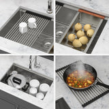 30" Undermount Kitchen Sink - 30*19*9 inch Single Bowl 16 Gauge Stainless Steel