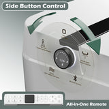 Smart Toilet With Bidet Built-in, Auto Flush, Foot Kick