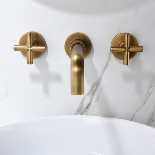 Wall Mounted Bathroom Sink Faucet