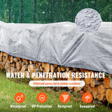 Tarp Waterproof 20x30 ft, Plastic Poly Tarp Cover 10 Mil