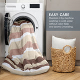 2-Piece Twin/Twin XL Comforter Set, Stripe Texture, Terracotta