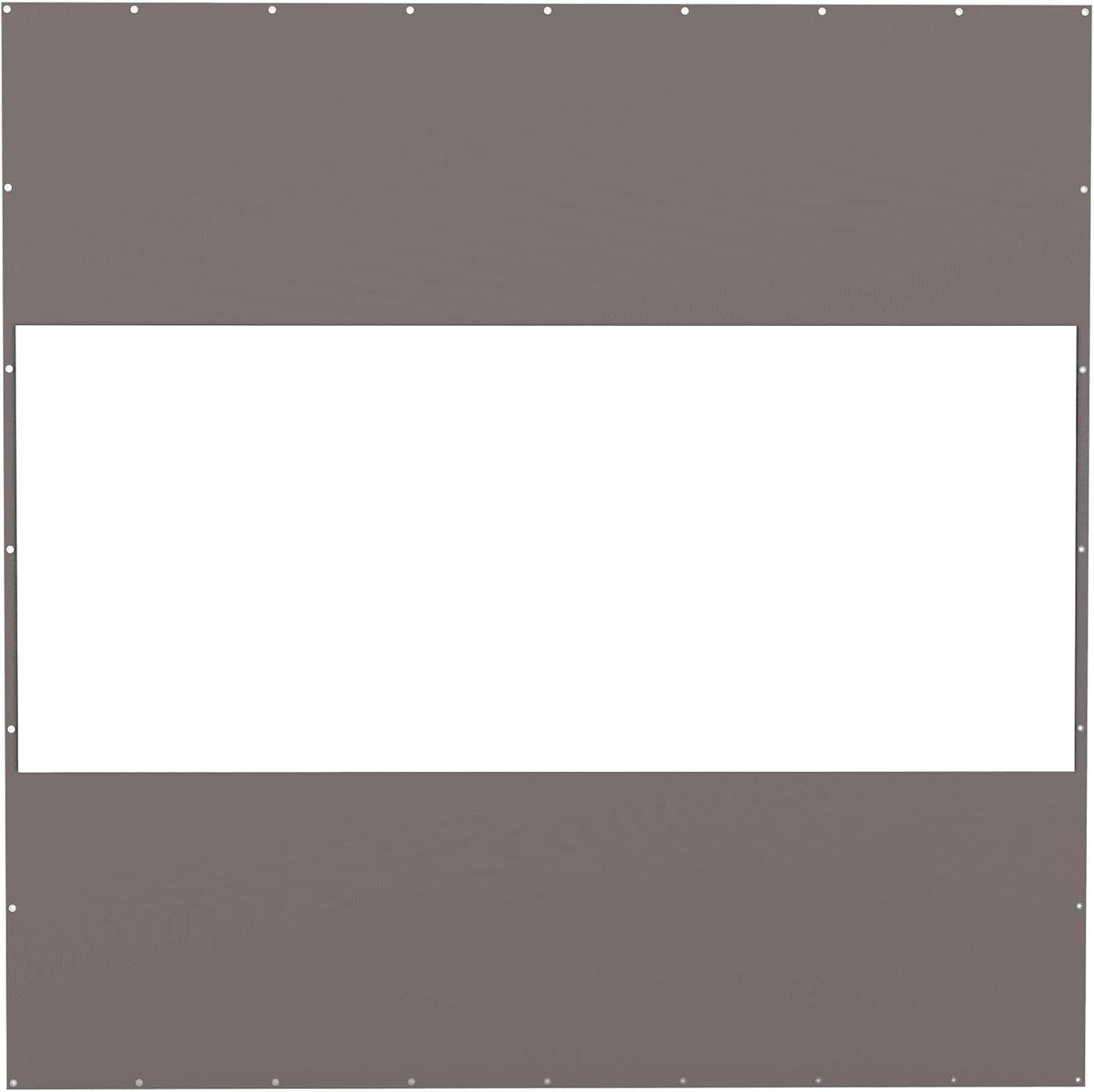 10'H x 10'W Clear PVC Outdoor Curtain Panel, Waterproof