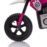 24V Kids Ride On Electric Toy Motocross Motorcycle,200W High Speed Hub Motor,Rea