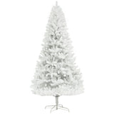 HOMCOM 6ft Tall Artificial Christmas Tree, Unlit Xmas Tree with 1000 Branch Tips