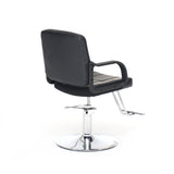 Barber Chair for Hair Stylist- 360° Swivel, Adjustable Height