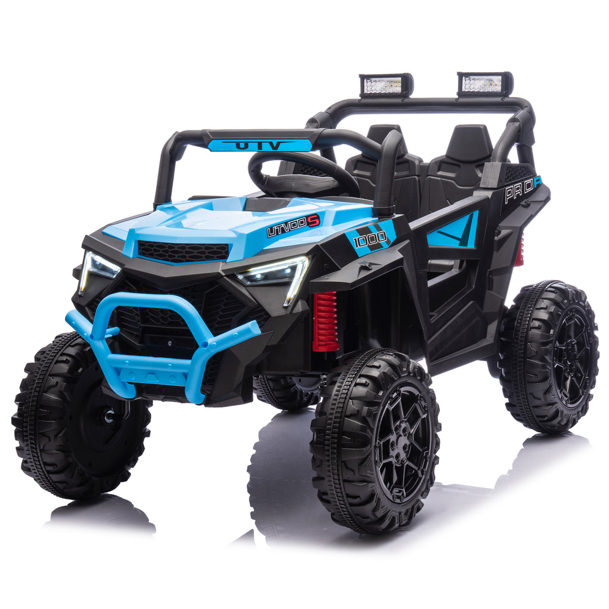 24V 400W Kids Ride On Electric UTV W/Parents Remote Control,Four-Wheel Suspensio