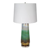 D16 x 30" Glass Table Lamp