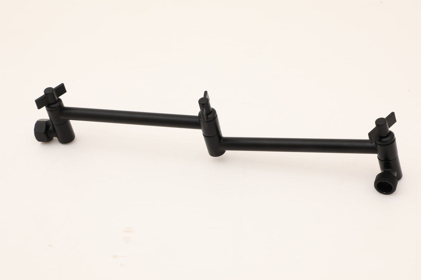 16" Matte Black Shower Extension Arm